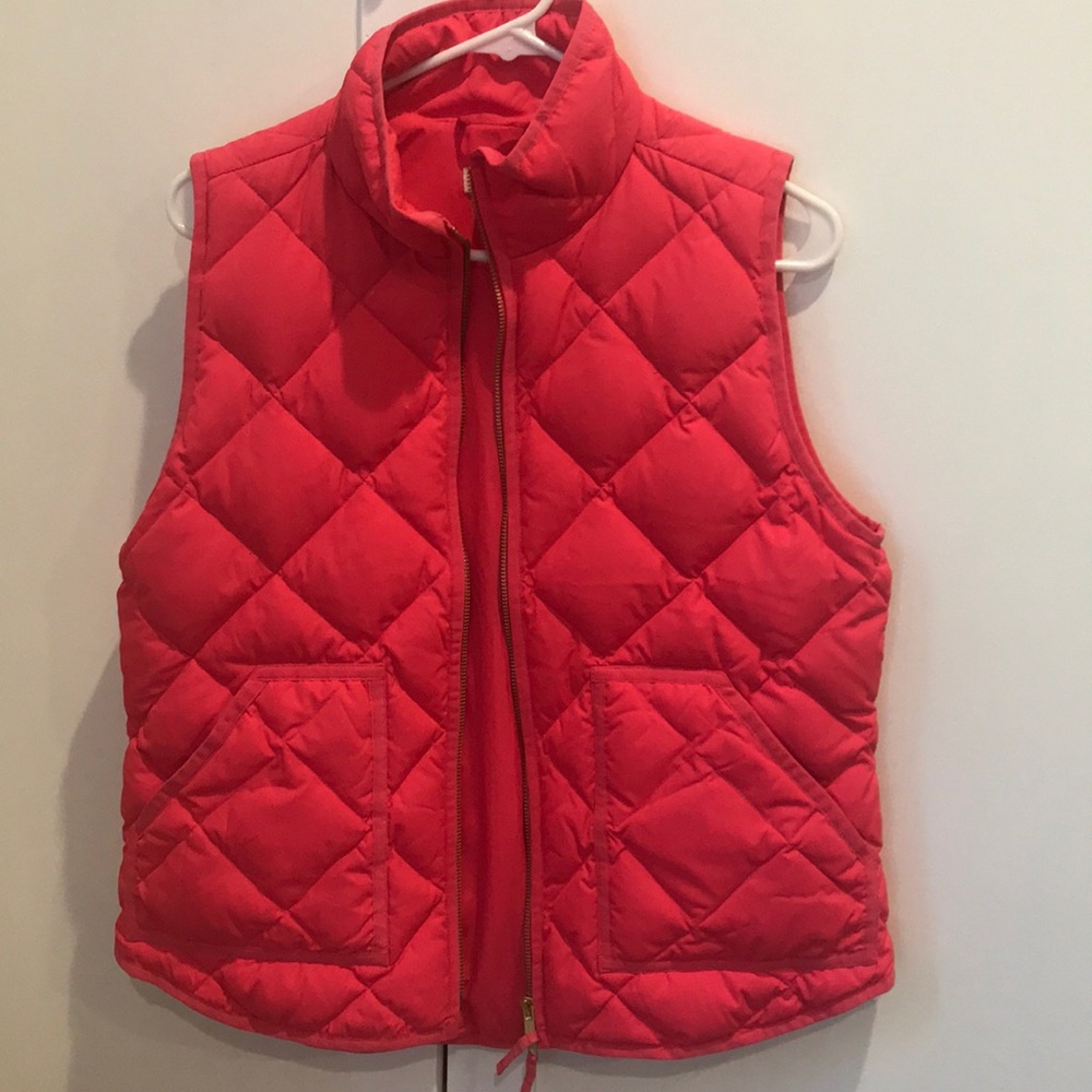 Pink J Crew vest